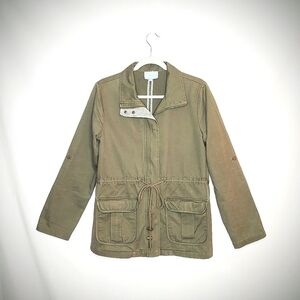Skies are Blue Olive green jacket, Small